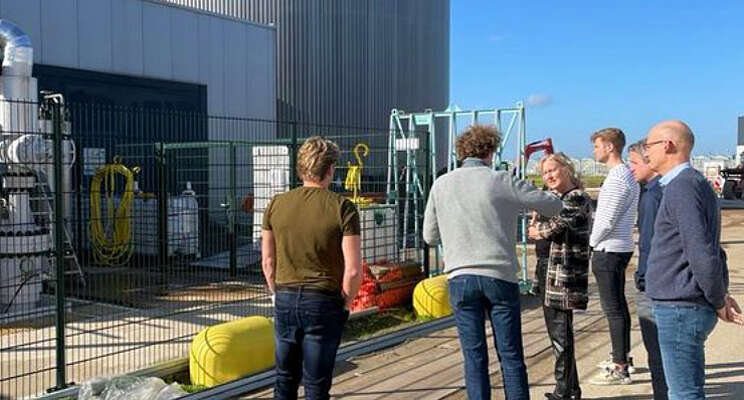 Werkbezoek Bom-Lemstra in teken aardwarmte